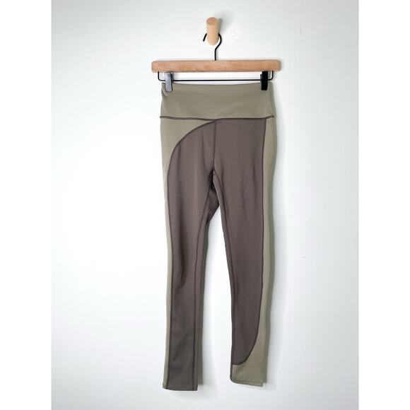 Free People Movement Strength & Lengthen Leggings Olive Green XS - Picture 4 of 10